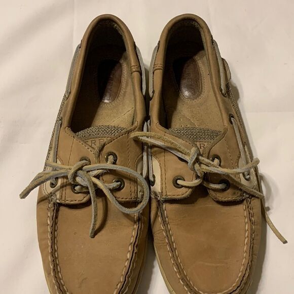 Size 8 Sperry Topsider Boat Shoes - Picture 1 of 6